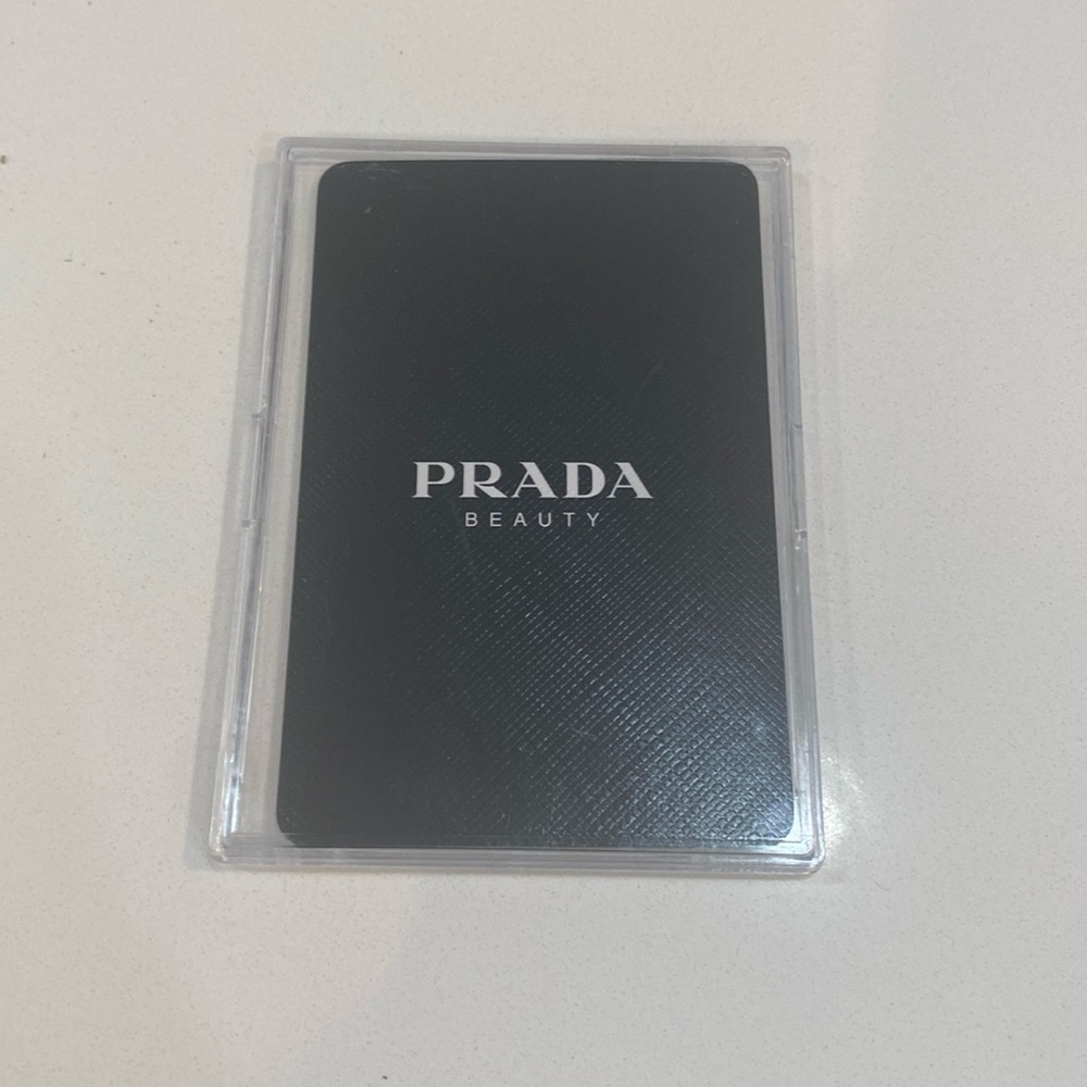 Prada Beauty Playing Card in Case